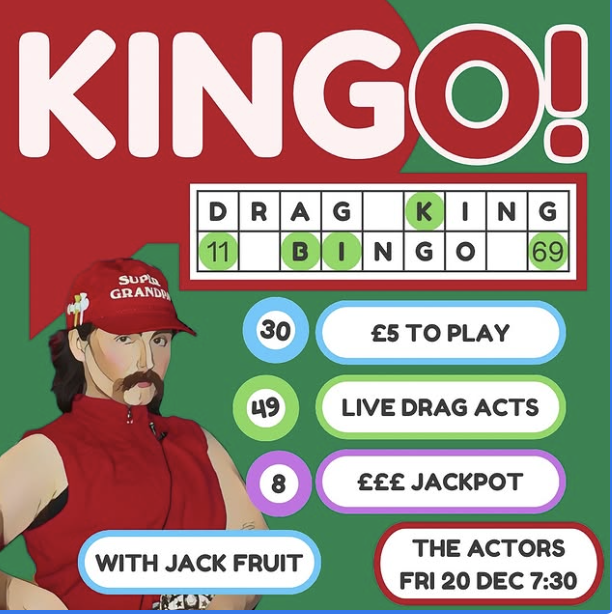 KINGO: DRAG KING BINGO (picture: The Actors)