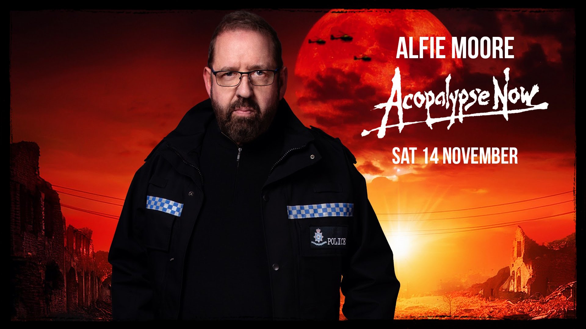 Alfie Moore: Acopalypse Now (picture: The Old Market)