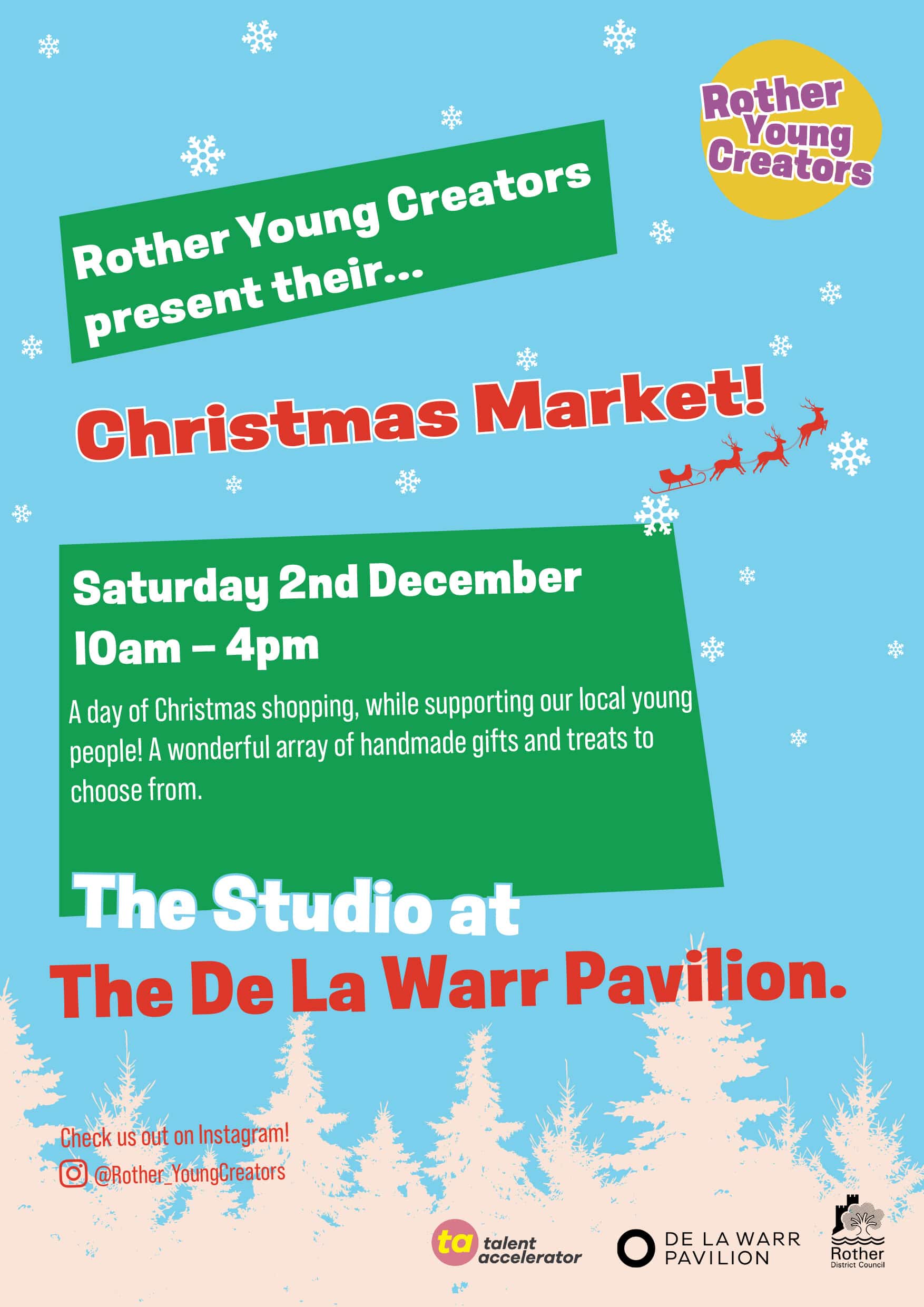 ROTHEYOUNG CREATORS – CHRISTMAS MARKET (picture: De La Warr Pavilion)