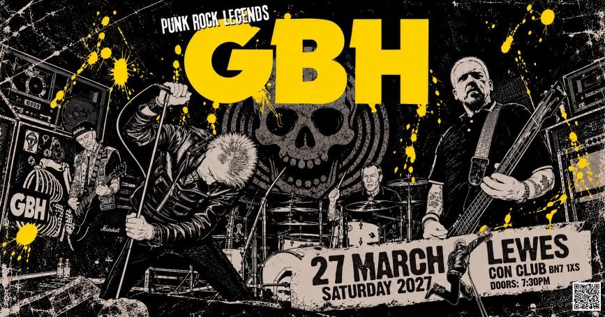 GBH + Violent Solution (picture: Lewes Con Club)