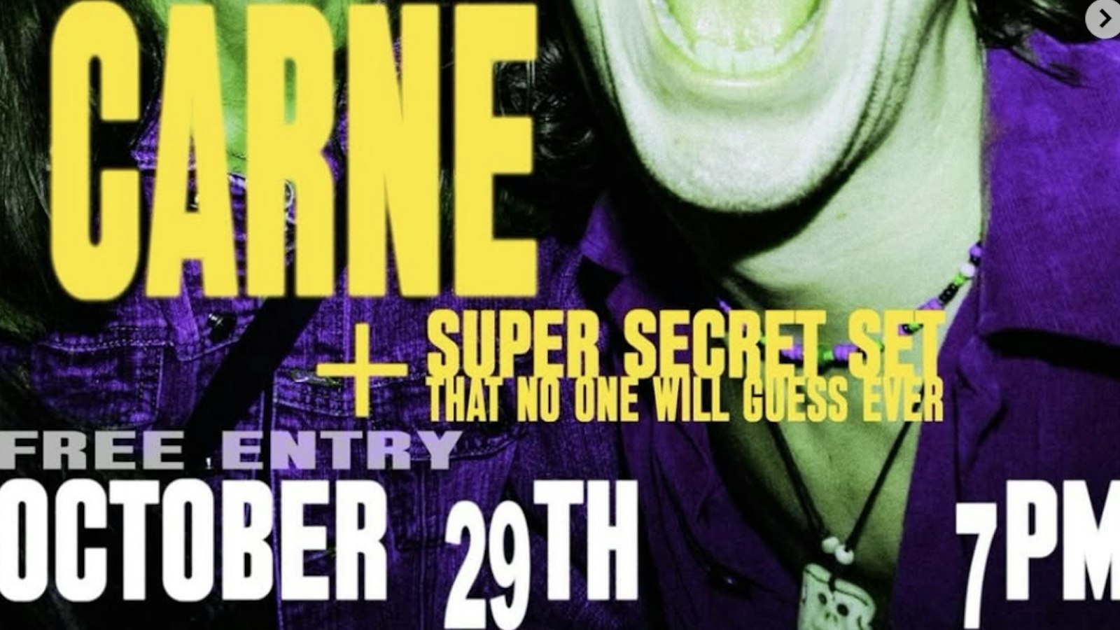 Hallo Heels with Carne + Super Secret Set (picture: The Hope & Ruin)