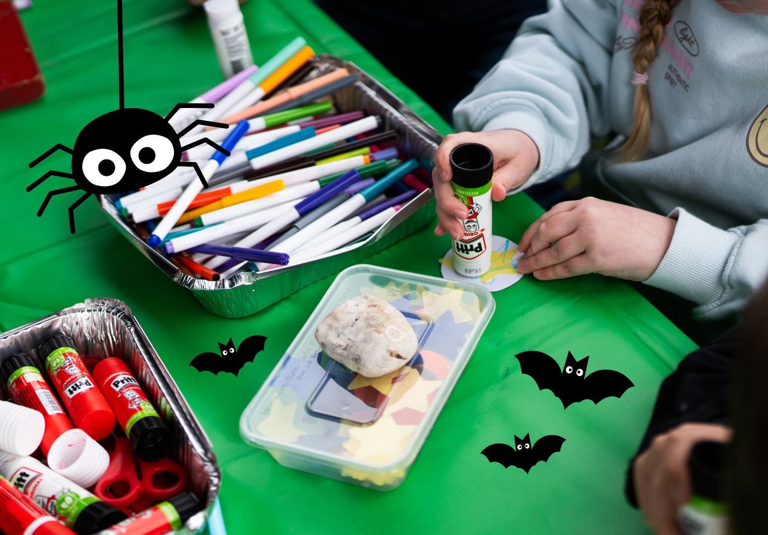 Crafty Kids: Halloween Spooky Spiders and Chatty Bats (picture: Brighton Dome)
