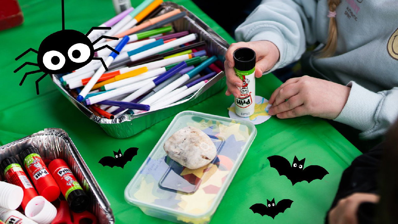 Crafty Kids: Halloween Spooky Spiders and Chatty Bats (picture: Brighton Dome)