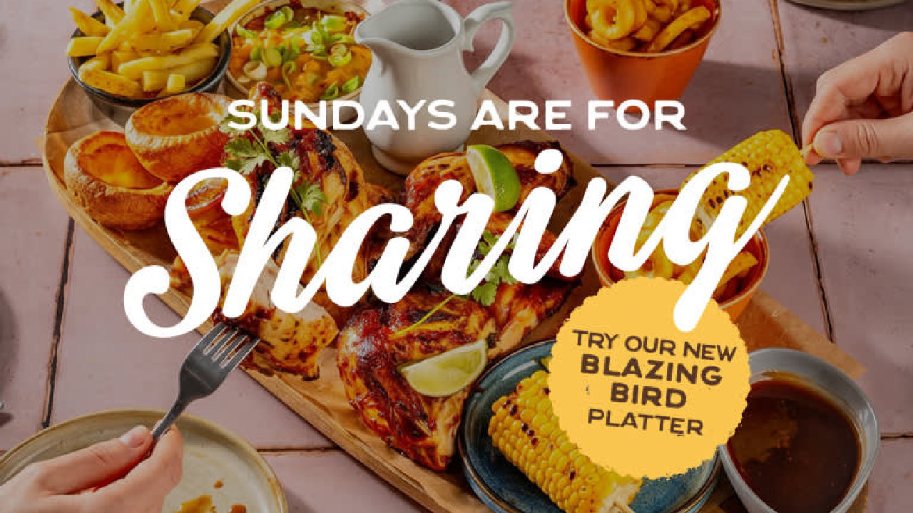 Sunday Sharer (picture: Las Iguanas - Brighton)