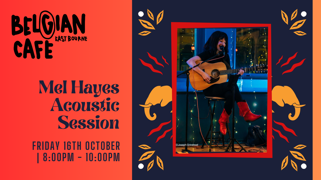 Mel Hayes live (picture: The Belgian Cafe)