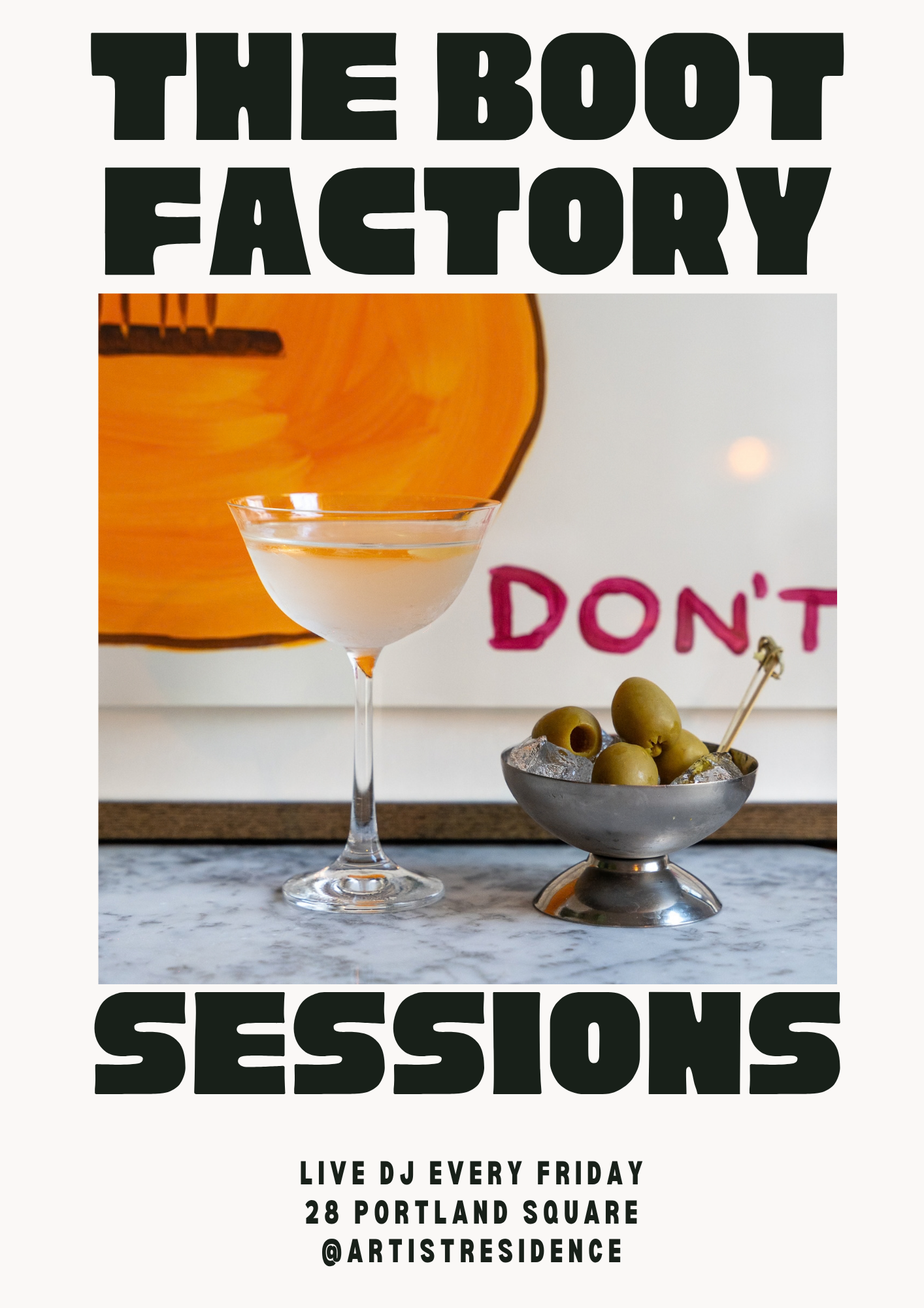 The Boot Factory Sessions (picture: Artist Residence Brighton)