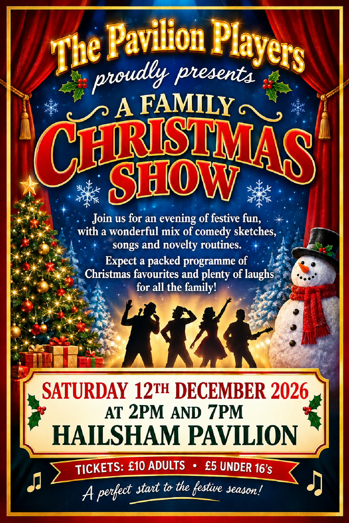 The Pavilion Players – A Family Christmas Show (picture: Hailsham Pavilion)