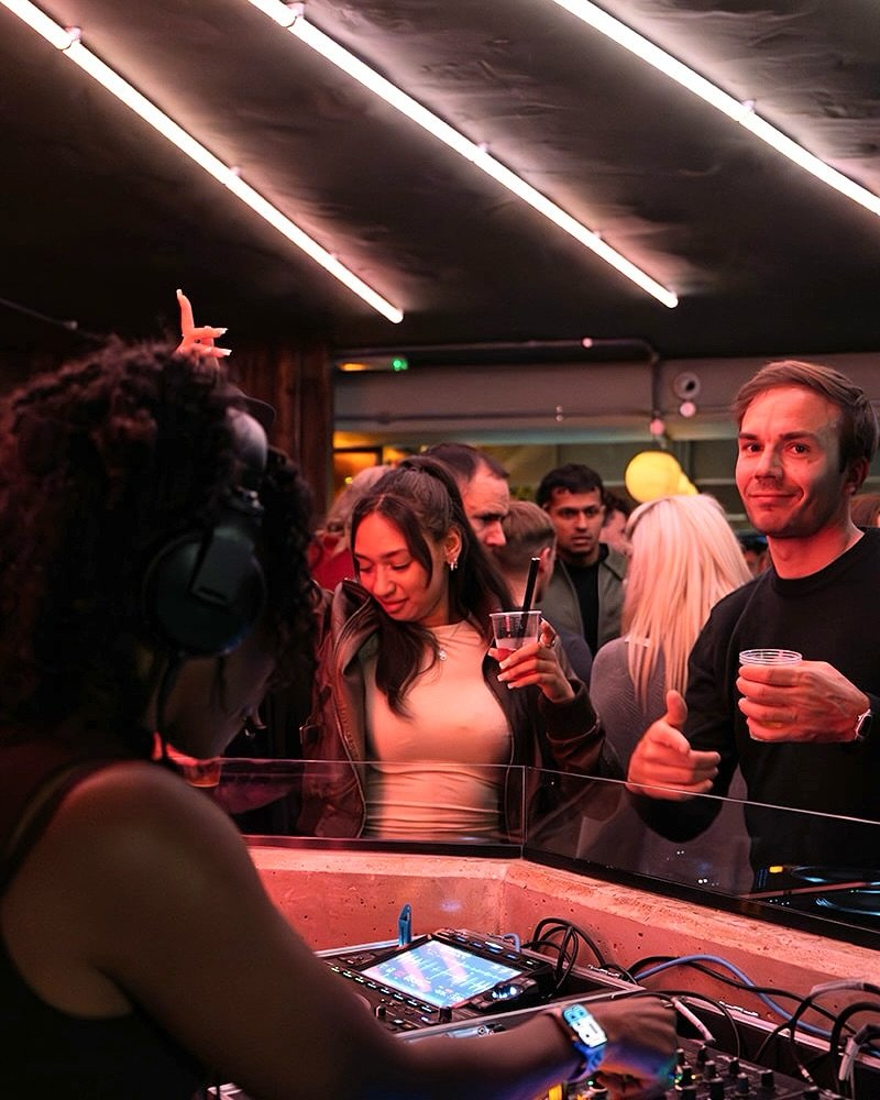 DJs at the deck (picture: Black Lion)