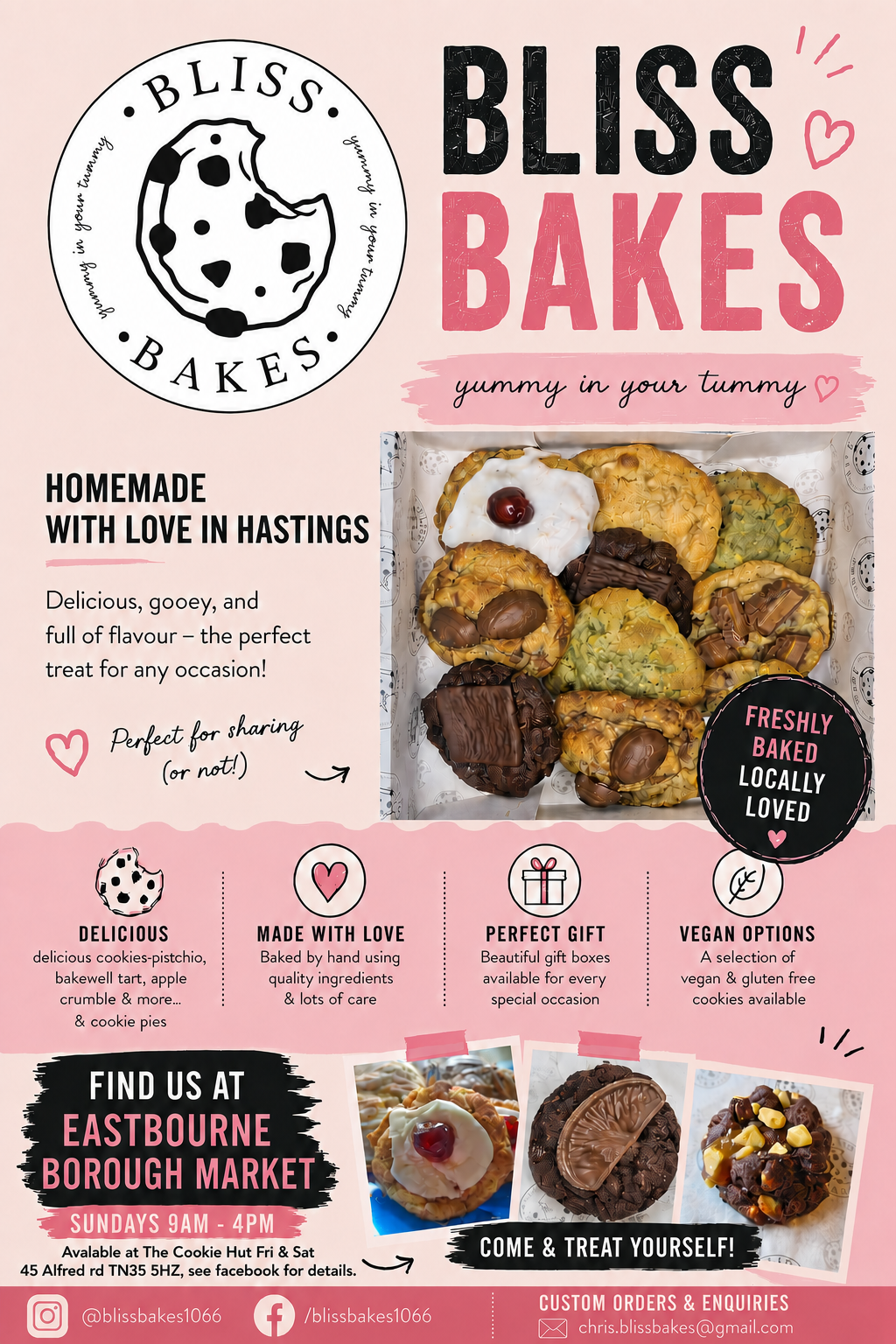 Bliss Bakes advert