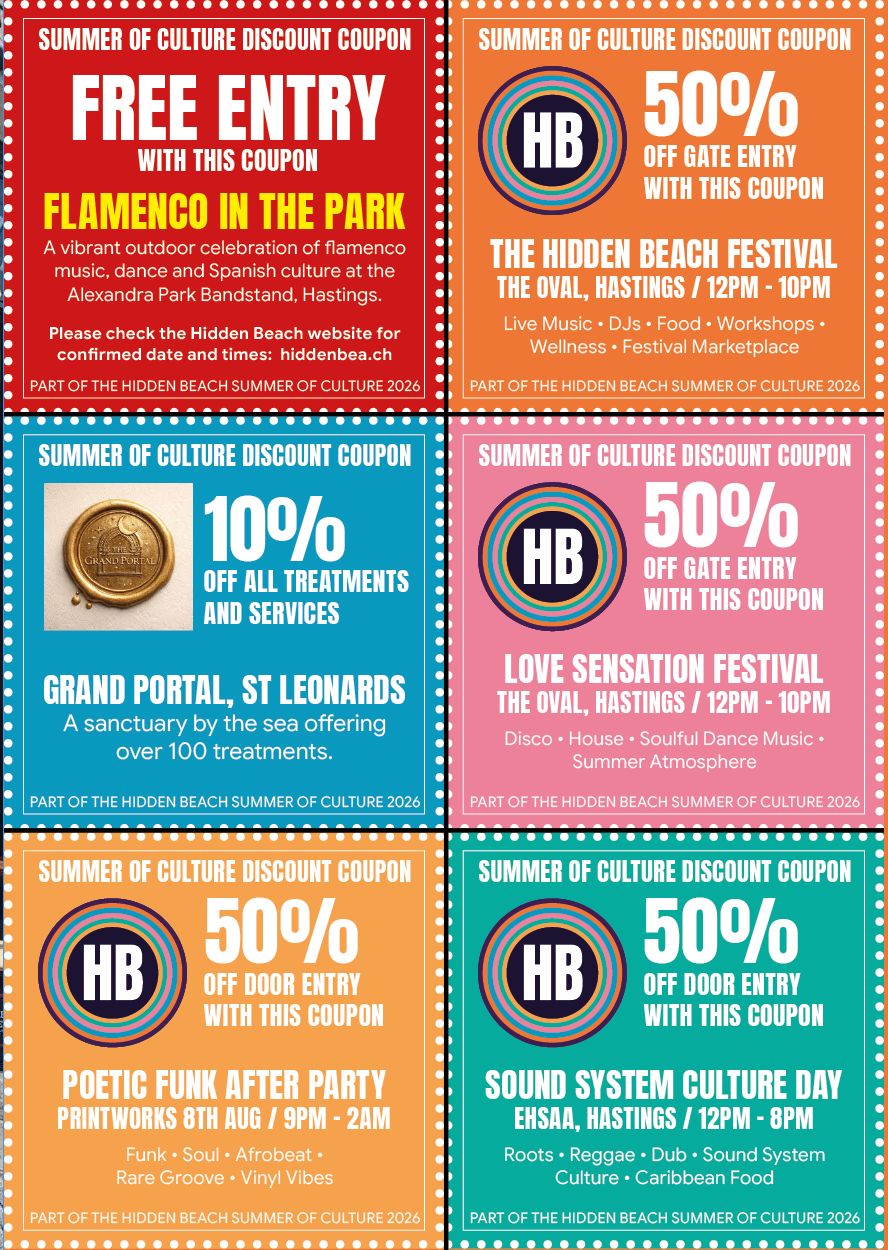 Local business discount coupons advert
