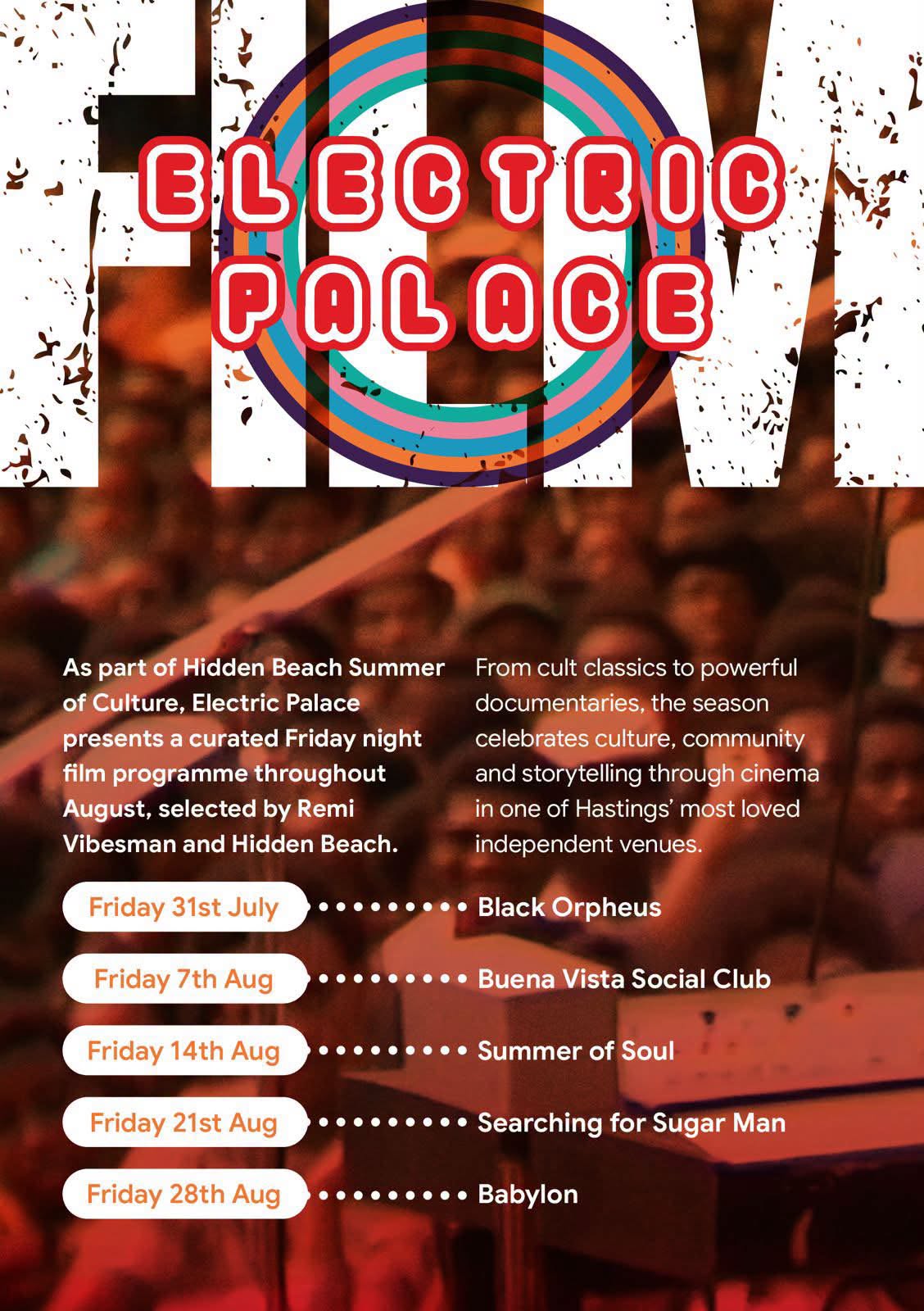 Electric Palace curated Friday night film programme